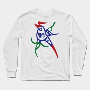 One Bamboo Stick String Yi Tiao 索 Tile. It's Mahjong Time! Long Sleeve T-Shirt